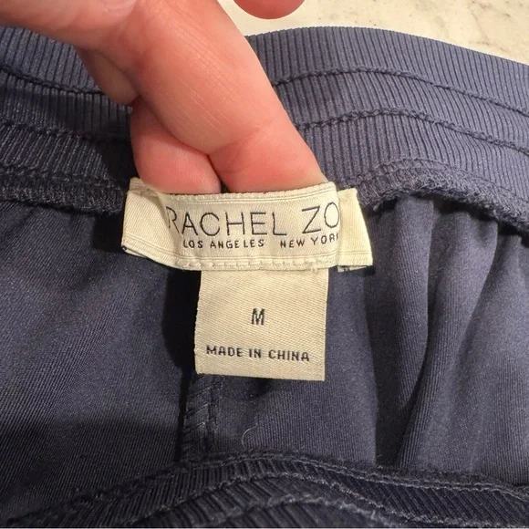NWT Rachel Zoe Navy Blue Joggers Sweatpants Athletic Workout Bottoms Stretchy - Picture 5 of 10